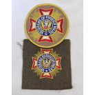 2 pcs Veterans of Foreign Wars VFW Patch and Uniform Item