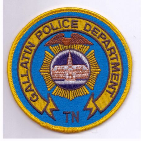 Tennessee Gallatin Police Shoulder Patch 