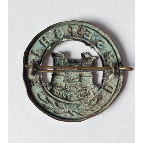 WW1 British Dorsetshire Regiment Helmet Plate Centre Badge