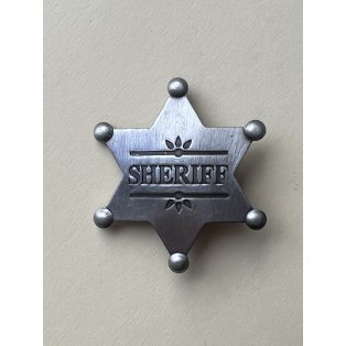 Old West Sheriff's Replica Badge