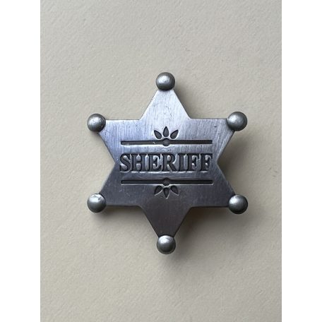 Old West Sheriff's Replica Badge