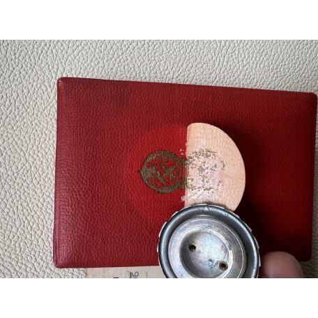 Hungarian Labour Merit Medal 1954 type with 1962 award certificate