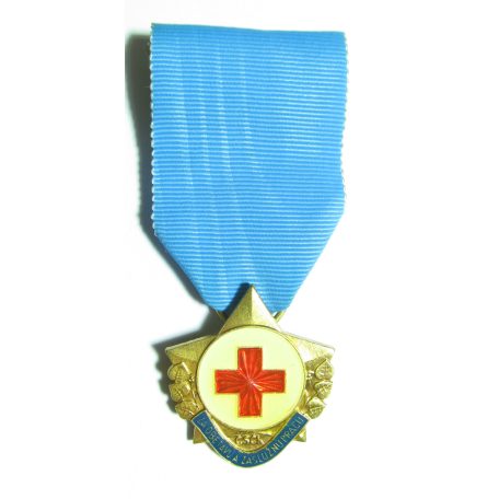 CSR. Medal for Sacrifice and Merit in the Czechoslovak Red Cross 1st Class without Ribbon Bar