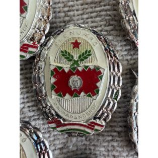   Hungarian Peoples Army Exemplary Squad Leader badge with Silver Wreath