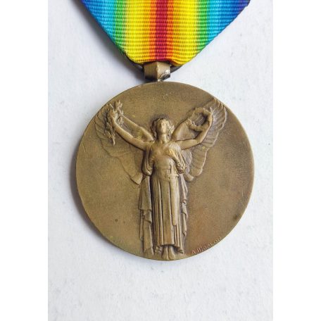 WW1 France French Victory Medal 1914-1918. Original