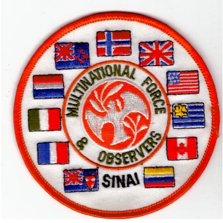 Multinational Force & Observers SINAI PATCH