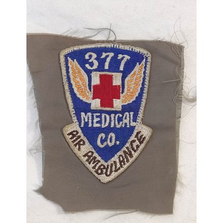 US Vietnam War 377th Medical Company Air Ambulance Patch