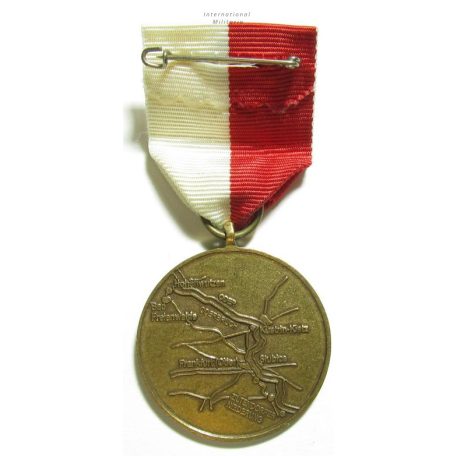 German Brandenburg Oderflut Flood Protection Medal 1997