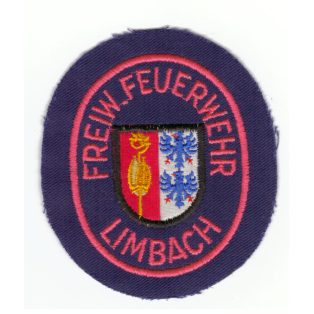   Limbach City Germany Freiwillige Feuerwehr/ Fire Department Patch