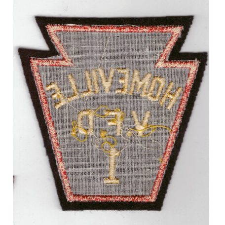 Homeville Volunteer Fire Dept. VFD. Sew On Patch 