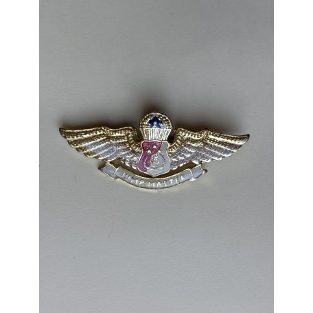 Indonesia Police Jump Master Parachute Wings Badge