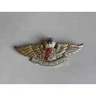 Indonesia Police Jump Master Parachute Wings Badge