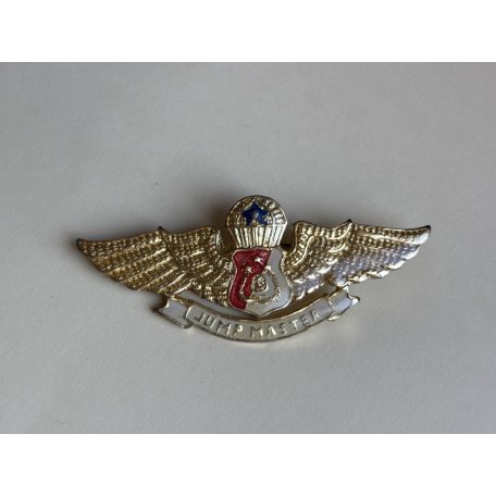 Indonesia Police Jump Master Parachute Wings Badge