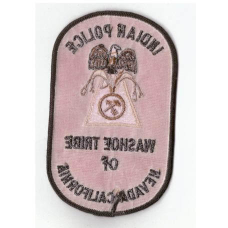 Indian Police Washoe Tribe of Nevada-California Patch
