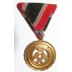 Hungarian Long Service Medal for Miners, Golden Grade,1957