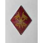 Spain Military Cavalry Diamonds Rhombus Aluminum Insignia
