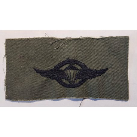 Argentine Military Airborne Parachute Wings Patch Green