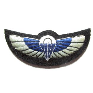   British (United Kingdom) WW2  SAS Special Air Service Parachute Wings black padded
