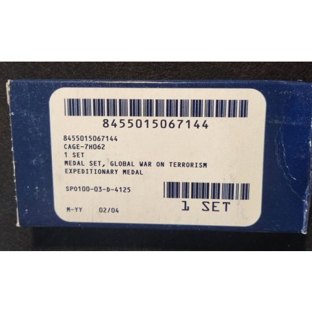 US Global War on Terrorism Expeditionary Medal Set