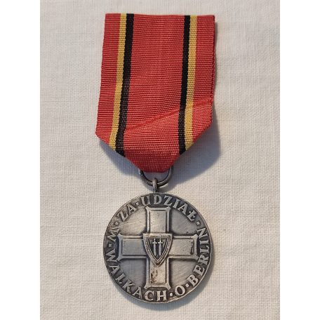 WW2 Polish Medal for Participation in the Battle of Berlin Silver 1945.