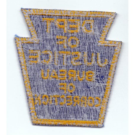 Pennsylvania Department of Justice Bureau of Correction PATCH
