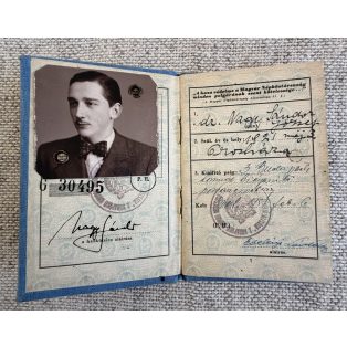   Hungarian Peoples Army Military Photo ID booklet 1951 issued for a Ww2 veteran