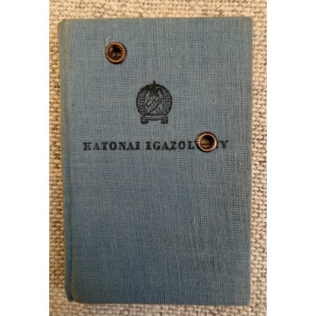 Hungarian Peoples Army Military Photo ID booklet 1951 issued for a Ww2 veteran
