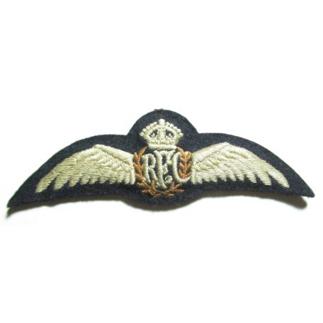 British WW1 Royal Flying Corps (RFC) Pilot Wings Badge