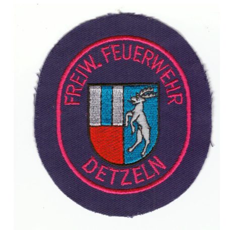 Detzeln City Germany Freiwillige Feuerwehr/ Fire Department Patch