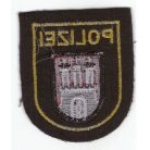 Hamburg City Germany Polizei/Police Shoulder Patch 