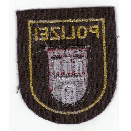Hamburg City Germany Polizei/Police Shoulder Patch 