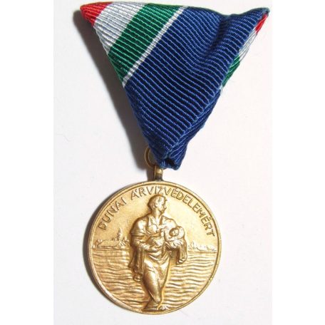 Hungarian Flood-prevention medal 1955 (Duna river)