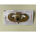 Republic of China ROC Taiwan Air Force Paratrooper 2 Star Senior Badge