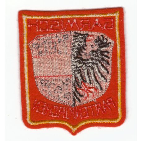 Garmisch-Partenkirchen City Germany Patch