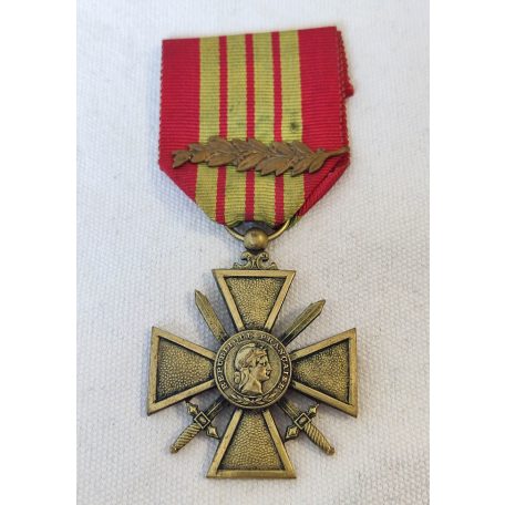  WW2 France French War Cross Croix de Guerre 1939. with Palm Leaf