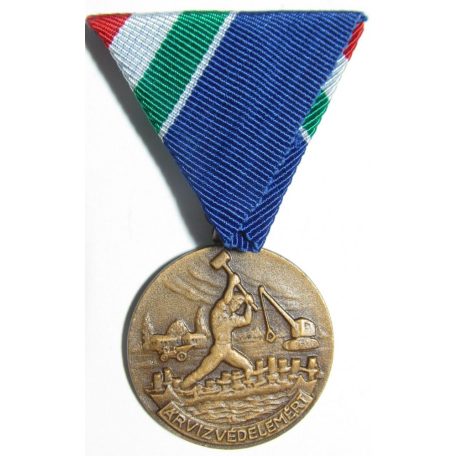 Hungarian Flood-prevention medal