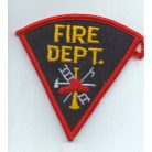 Fire Department Triangle PATCH