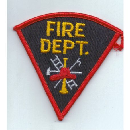 Fire Department Triangle PATCH