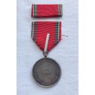  Hungarian Firefighter Service Medal XV. Years with Ribbon Bar 1958