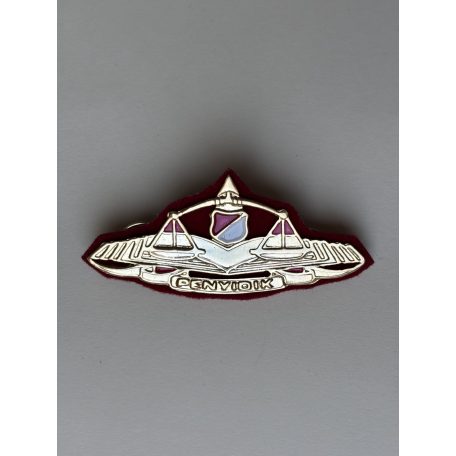  Indonesia Penyidik Polri Court Helper Red Felt Badge