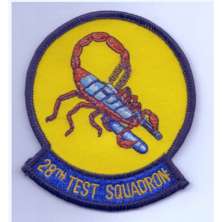 US Air Force 28th Test and Evaluation Squadron PATCH