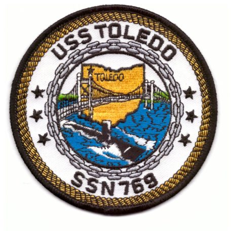 USS Toledo SSN 769 Submarine PATCH