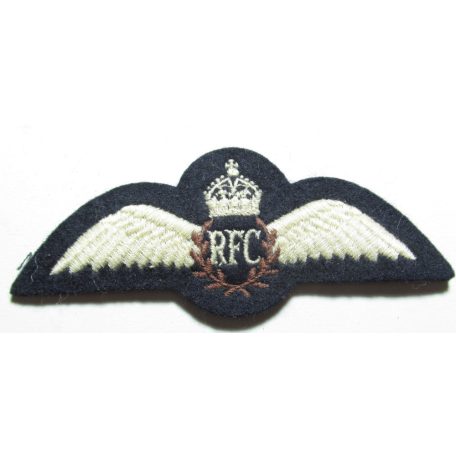 British WW1 Royal Flying Corps (RFC) Pilot Wings Badge padded mod 2.