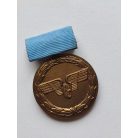 East Germany DDR Medal for Faithful Service in German Reichsbahn in Gold