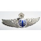 Taiwan- Commander Navy Bombardier Badge (Silver)