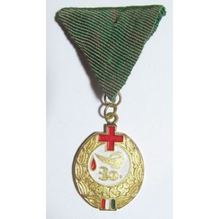 Hungarian Blood Donation (Red Cross) Medal 30th time