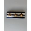 Republic of China ROC Taiwan Police 2Row 3Star Acrylic Badge