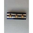 Republic of China ROC Taiwan Police 2Row 3Star Acrylic Badge