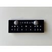 Republic of China ROC Taiwan Police 2Row 3Star Acrylic Badge
