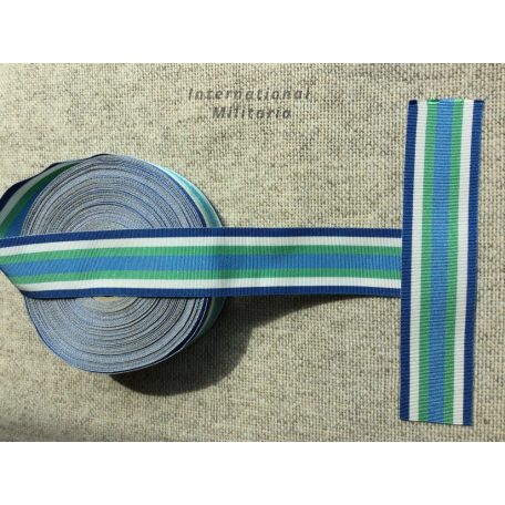 Replacement ribbon 6" (~15cm) UN Medal	UNAMSIL Sierra Leone